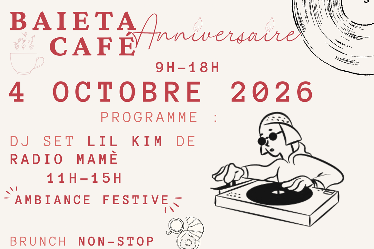 Les 2 ans du Baïeta Café