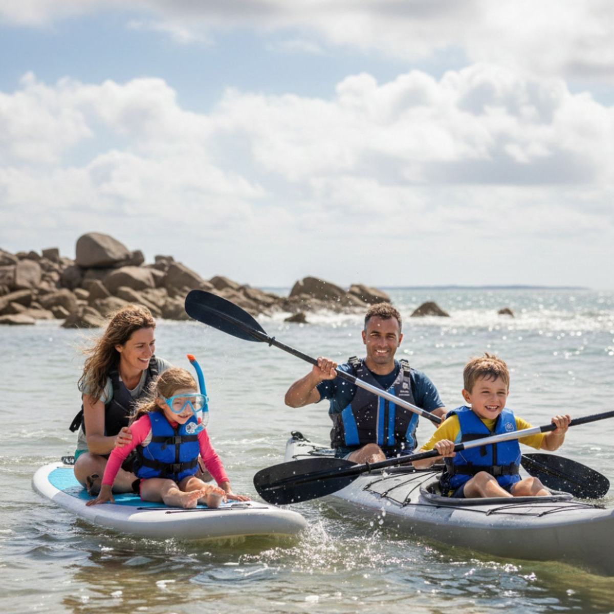 Activité enfant à Granville : nautique et aquatique, que faire en famille