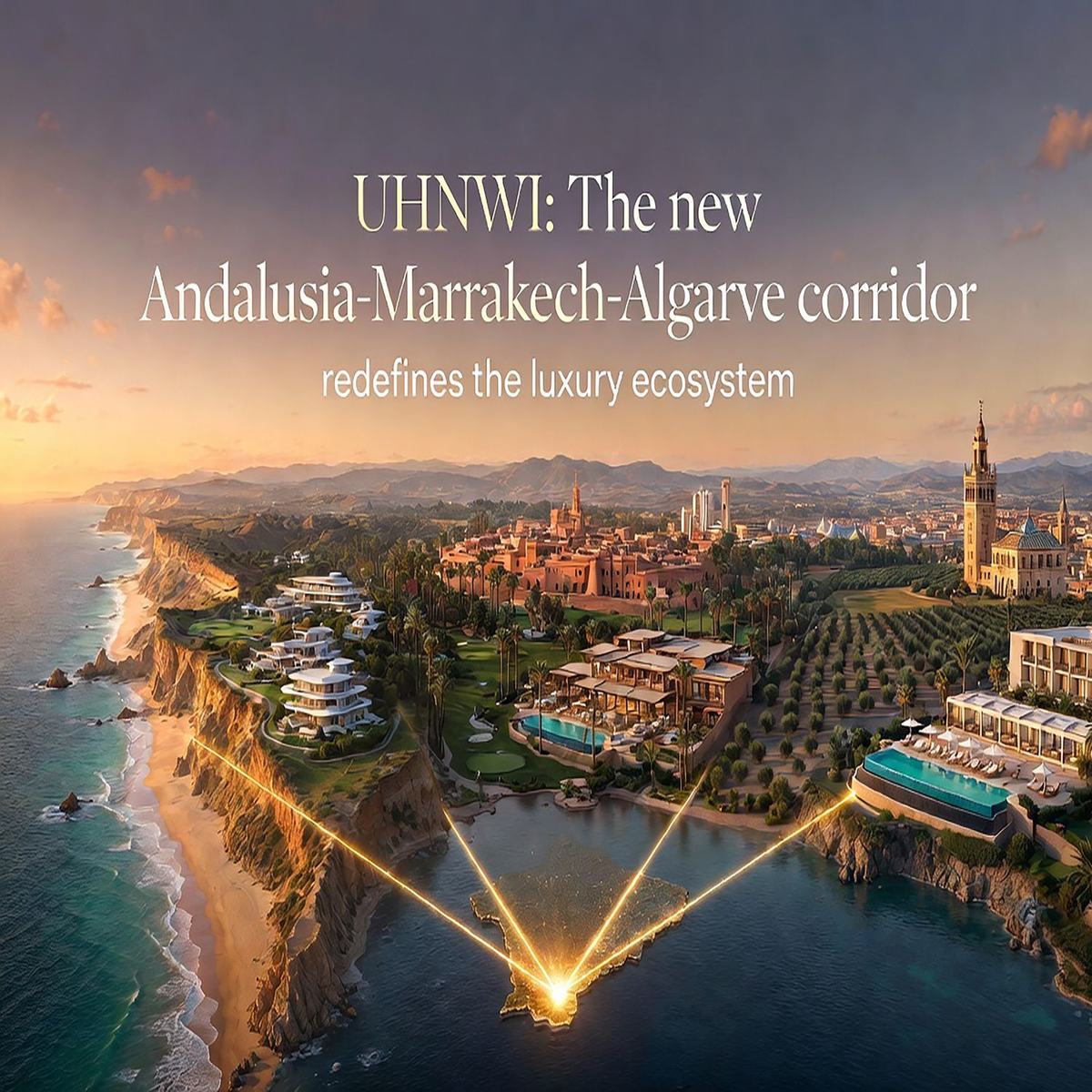 UHNWI : Le nouveau corridor Andalousie-Marrakech-Algarve redéfinit l'écosystème du luxe