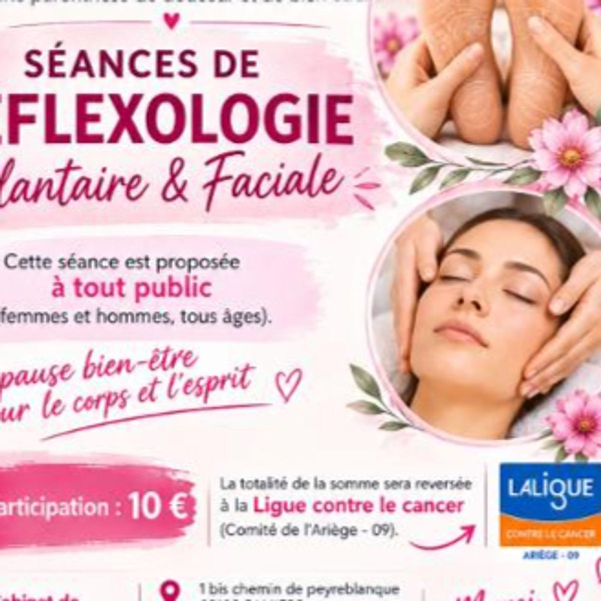 Soutenons ensemble la ligue Ariège pour le cancer