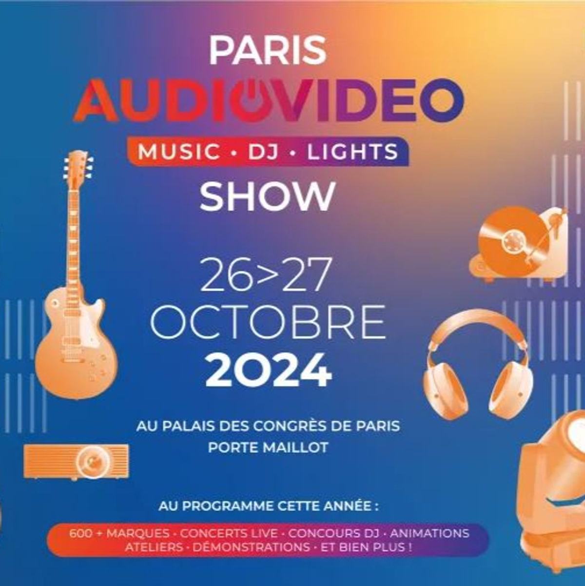 Paris Audio Vidéo Show 2024 : L'événement musical incontournable de l'année