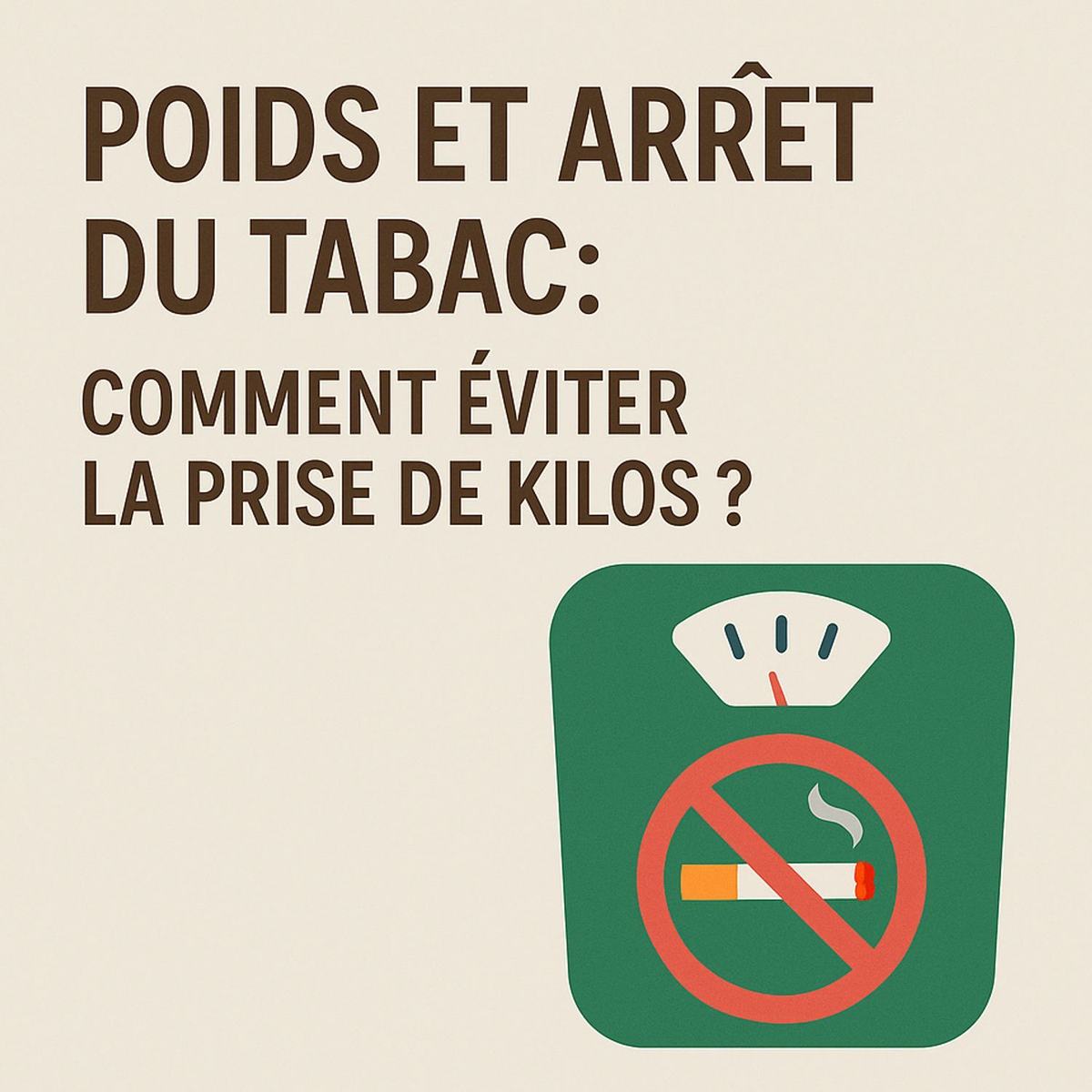 Poids et arrêt du tabac : comment éviter la prise de kilos ? – Chennevières-sur-Marne, Val-de-Marne, visio France & monde francophone