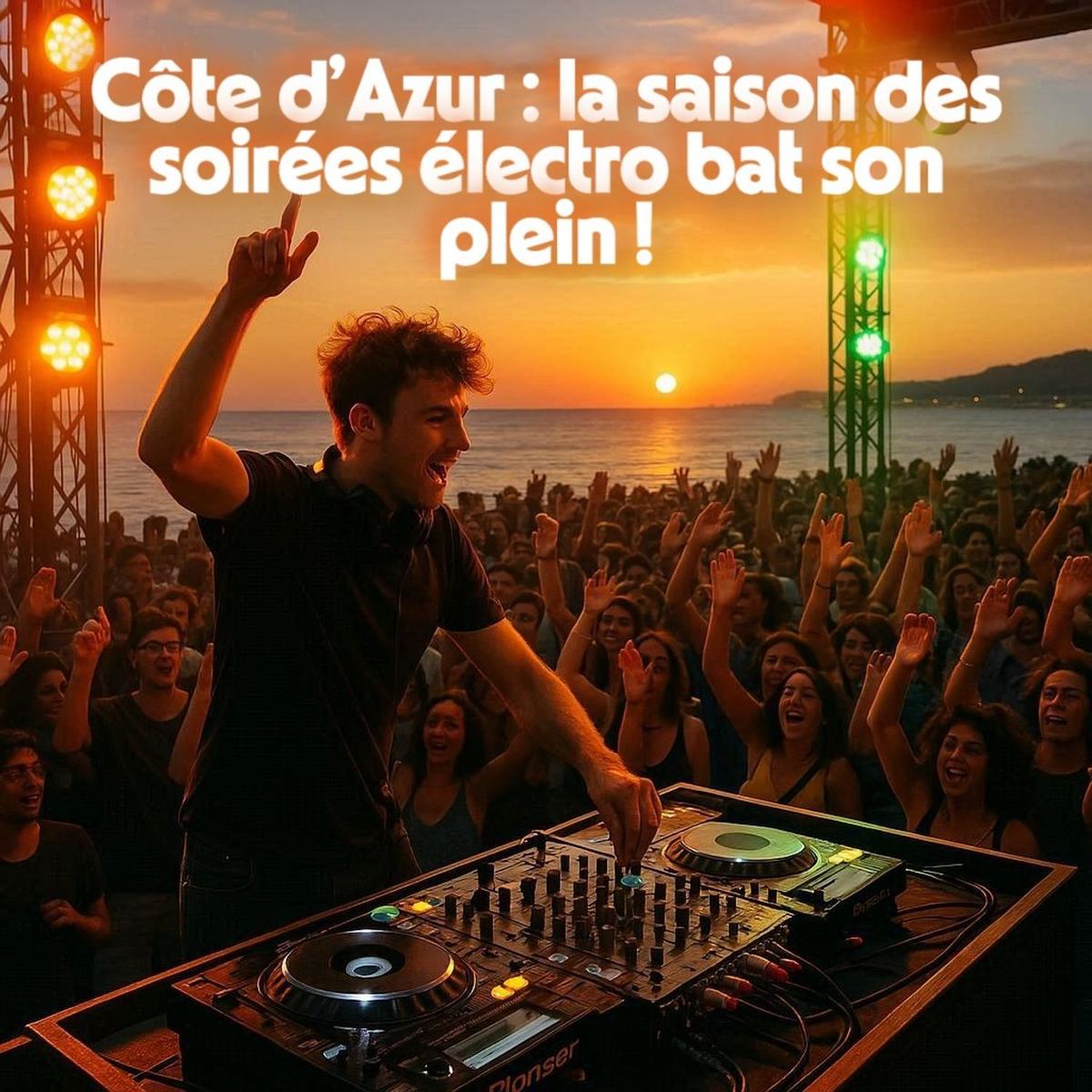 🌴 Côte d’Azur : la saison des soirées électro bat son plein !