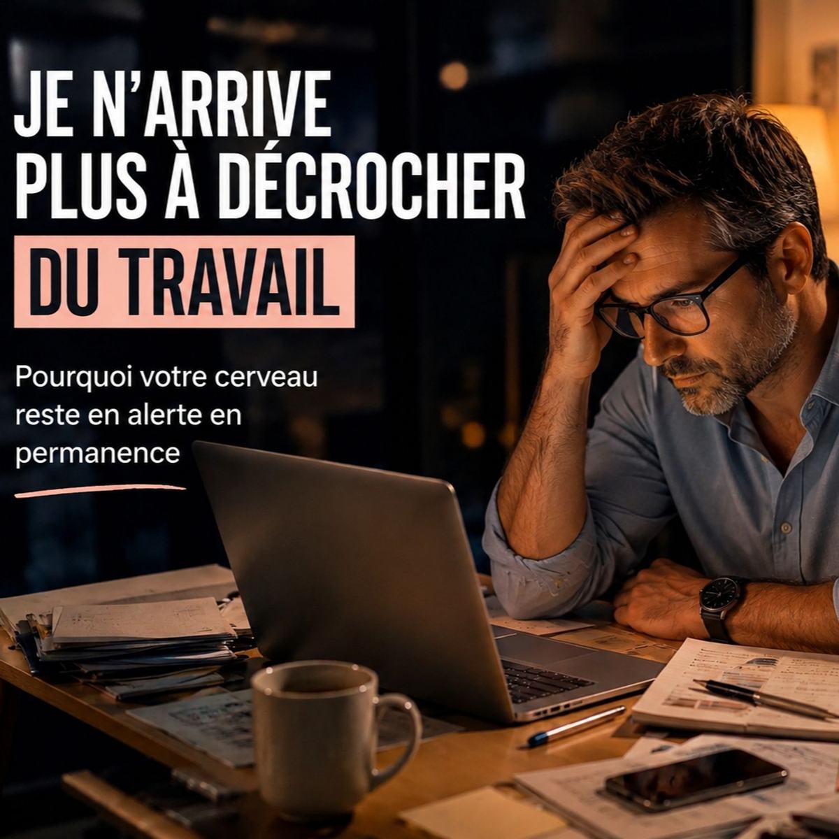 “Je n’arrive plus à décrocher du travail” : pourquoi votre cerveau reste en alerte en permanence