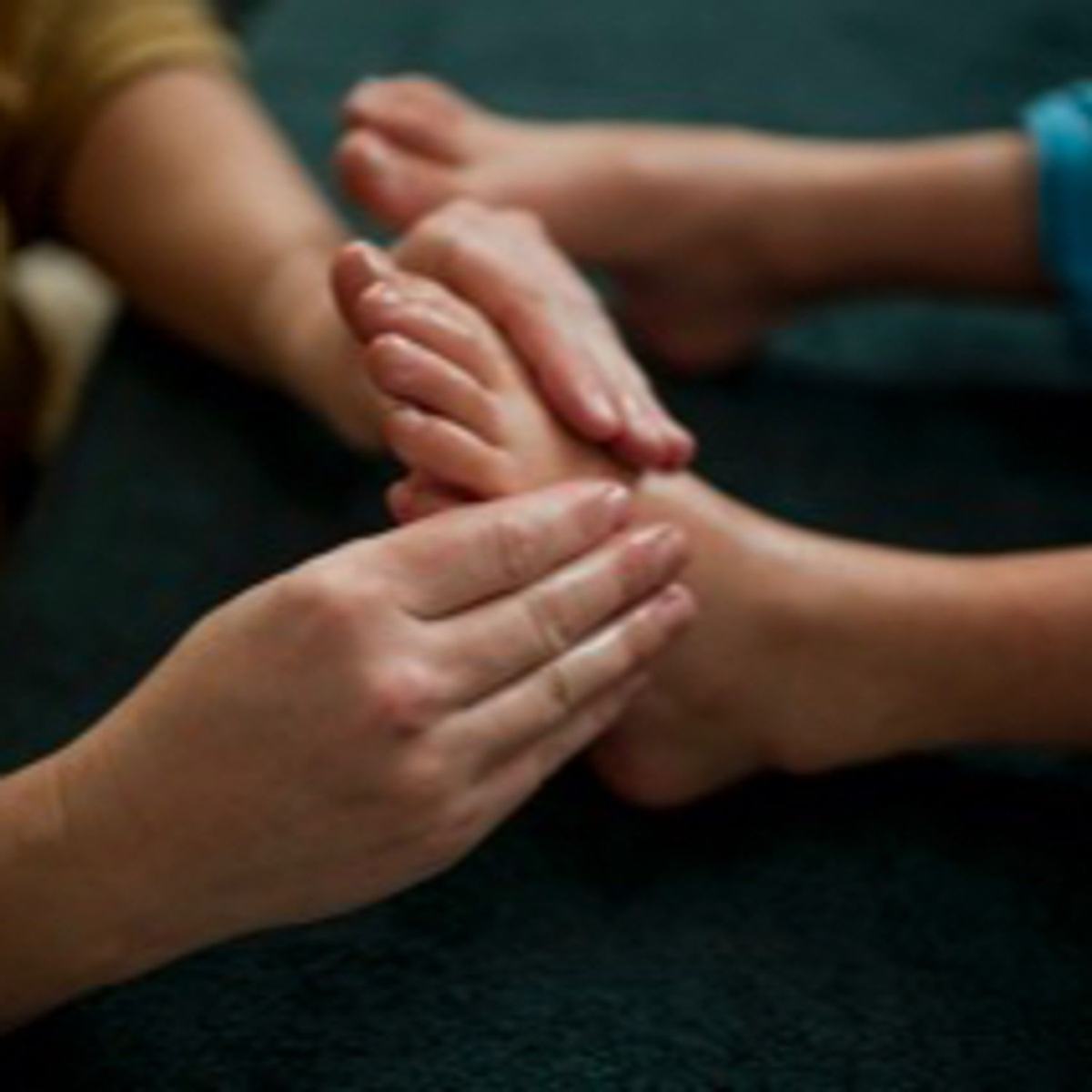 La réflexologie pour les enfants