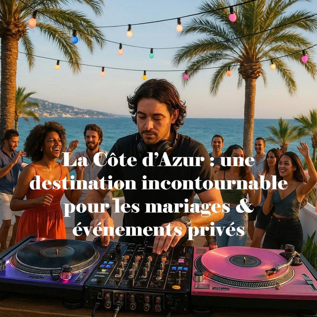 💍 La Côte d’Azur : une destination incontournable pour les mariages & événements privés