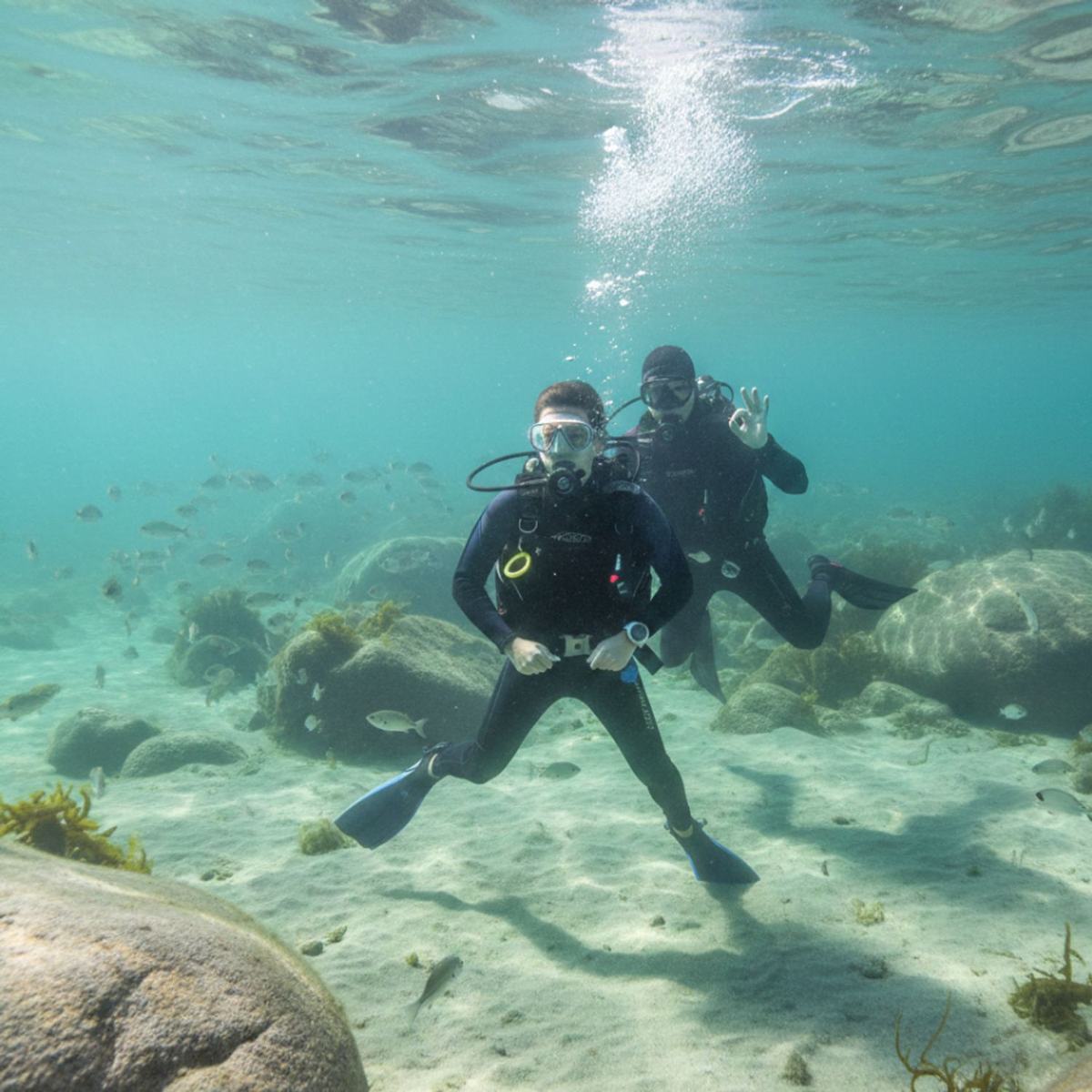 Initiation plongée Granville : découvrez les fonds marins de la baie du Mont‑Saint‑Michel