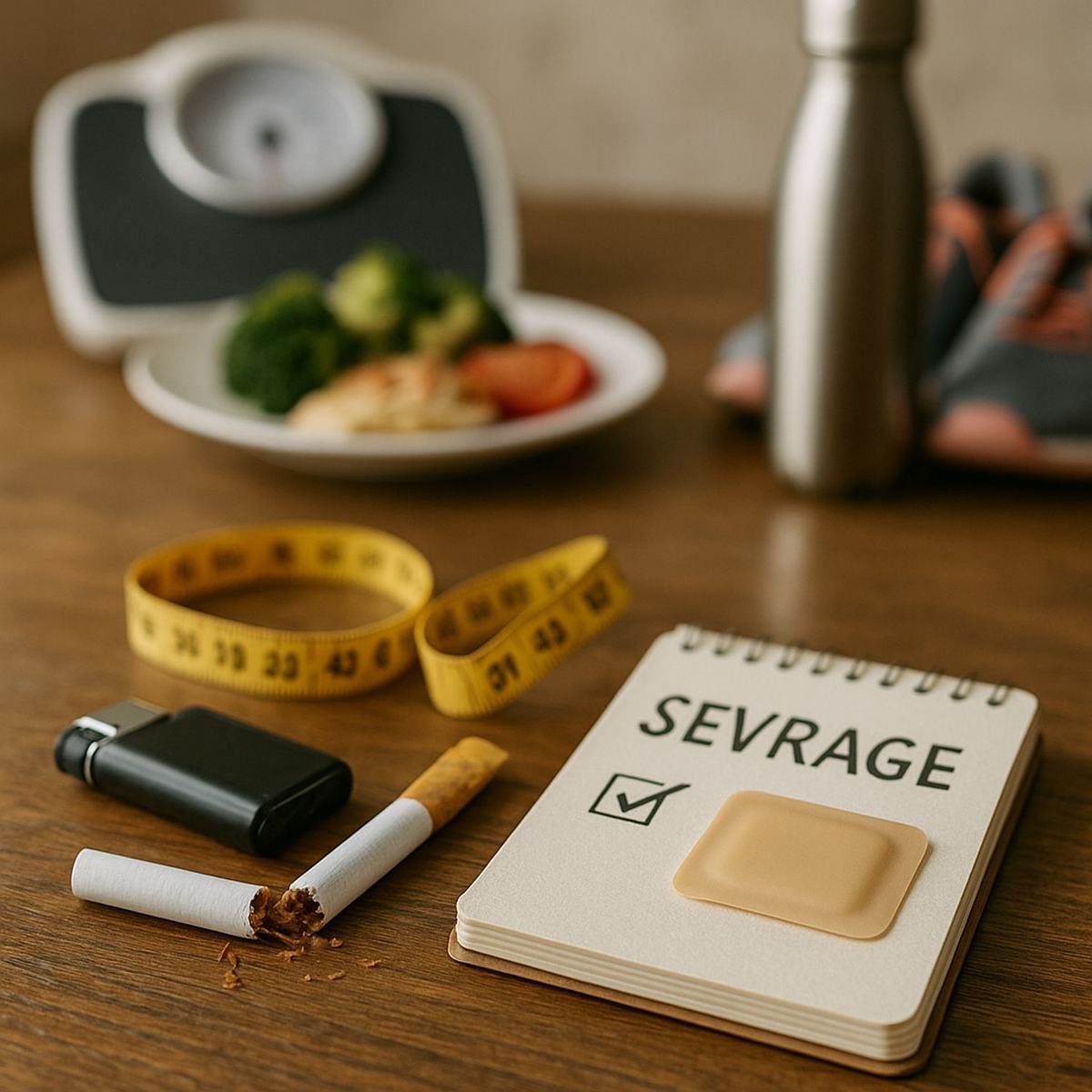 Cigarette pour maigrir, la fausse bonne idée, réussir un sevrage sans prise de poids