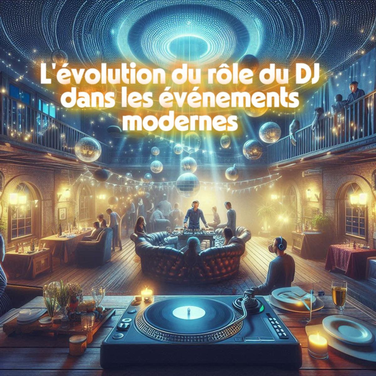 L'évolution du rôle du DJ dans les événements modernes : d'un simple animateur à un créateur d'expérience immersive