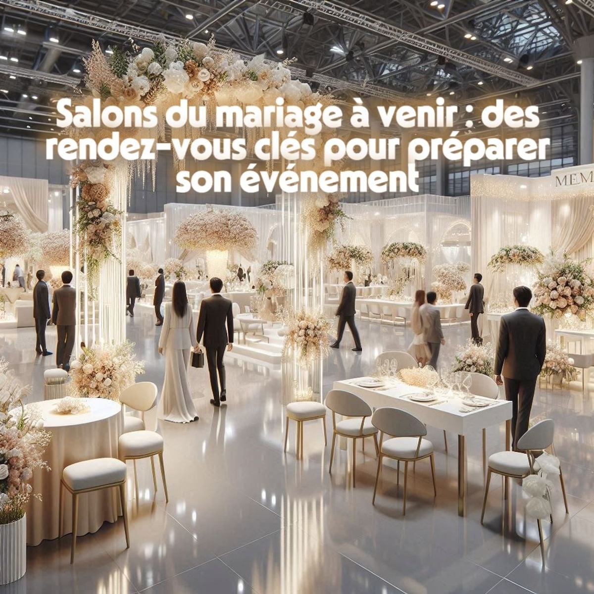 Salons du mariage à venir : des rendez-vous clés pour préparer son événement