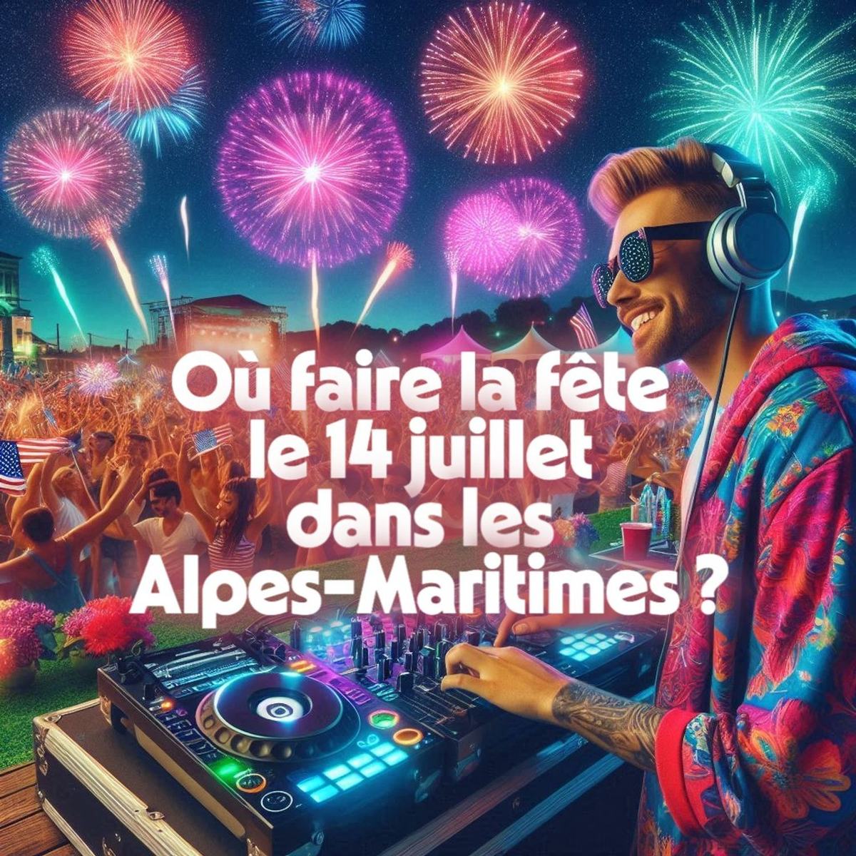 Fête nationale : Où faire la fête le 14 juillet dans les Alpes-Maritimes ?