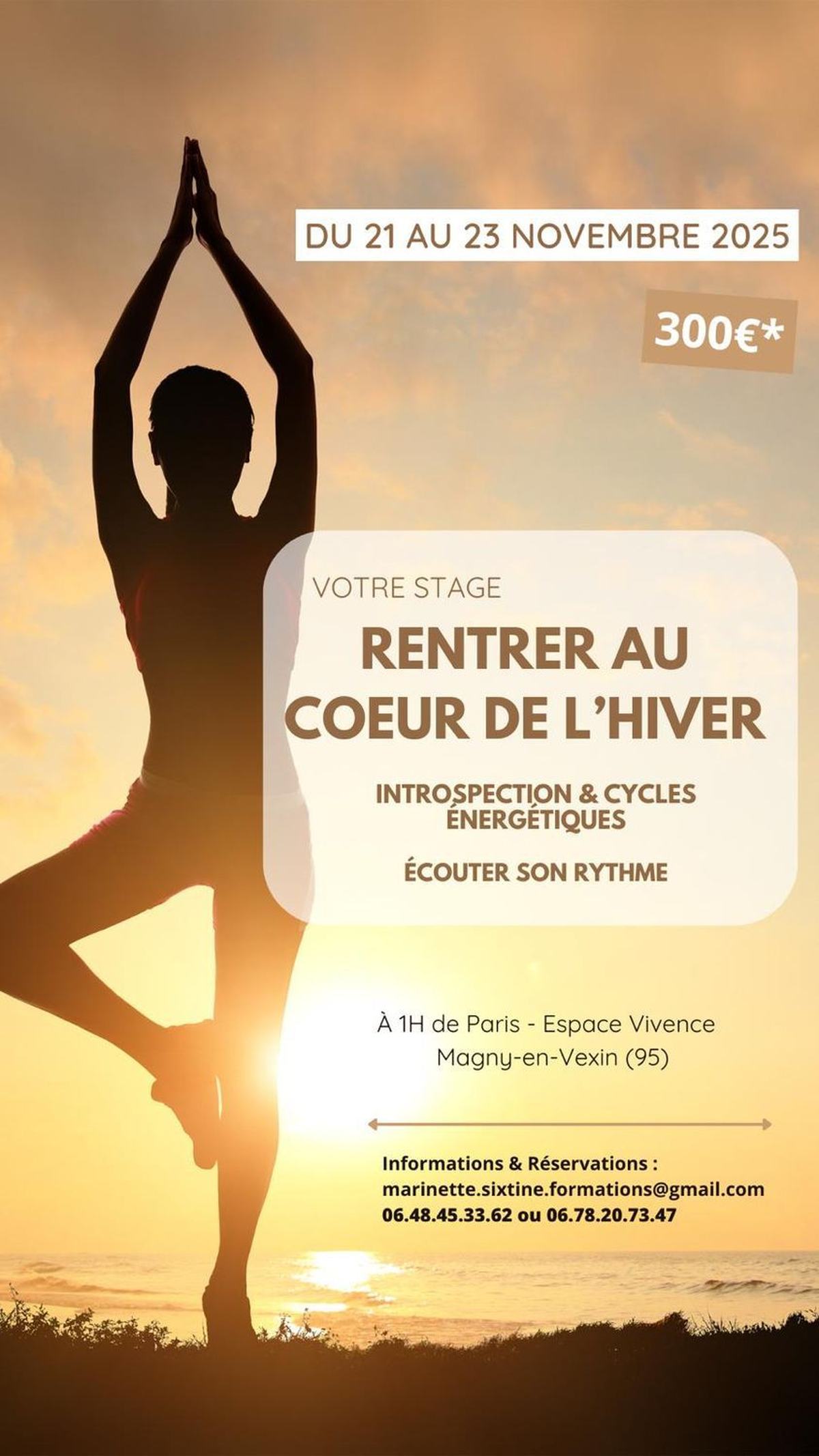 🌿 Rentrer au cœur de l’hiver – Retraite de ressourcement 🌿