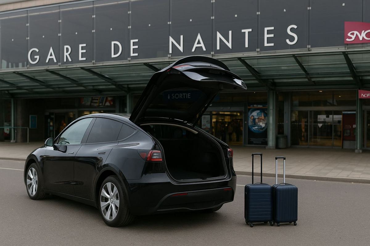 Location de voiture avec chauffeur privé Nantes