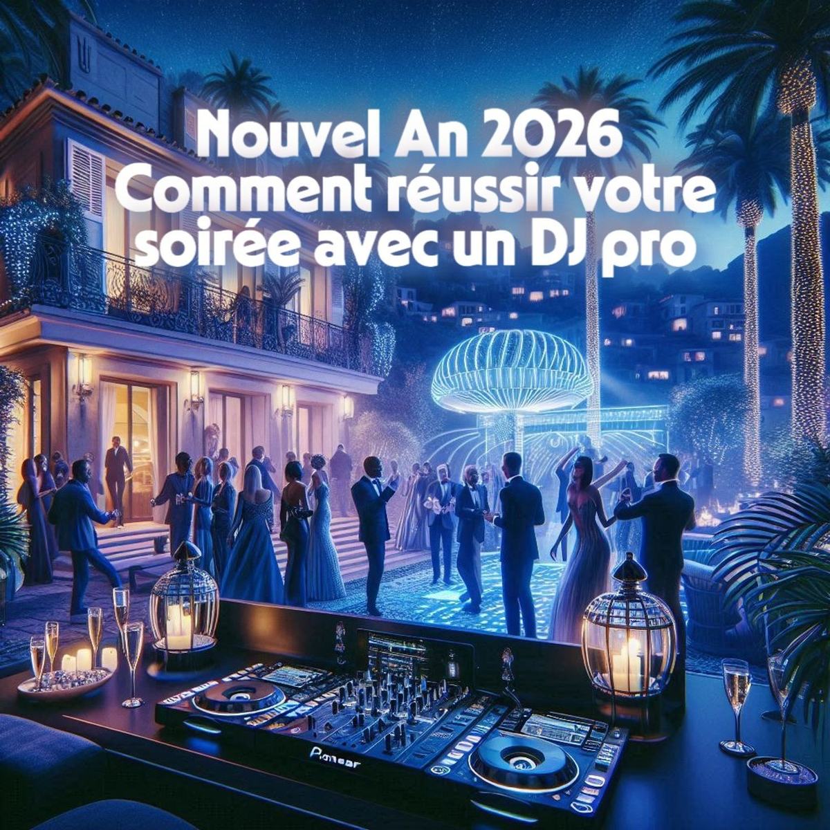 🎆 Nouvel An 2026 : comment réussir votre soirée avec un DJ pro