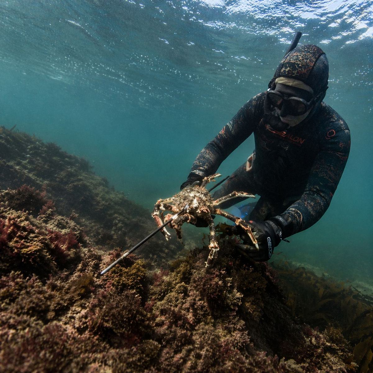 Pêche en apnée à Granville : prolongez la saison avec les moussettes et araignées de mer