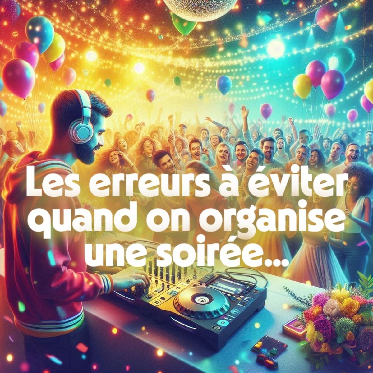 Les erreurs à éviter quand on organise une soirée…