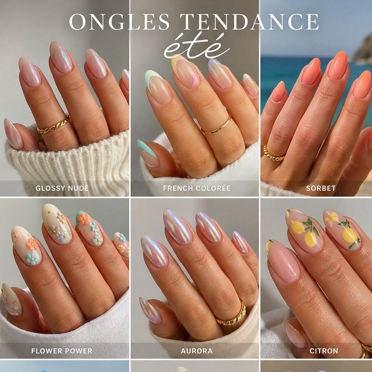 TENDECE ONGLES ETE 2026