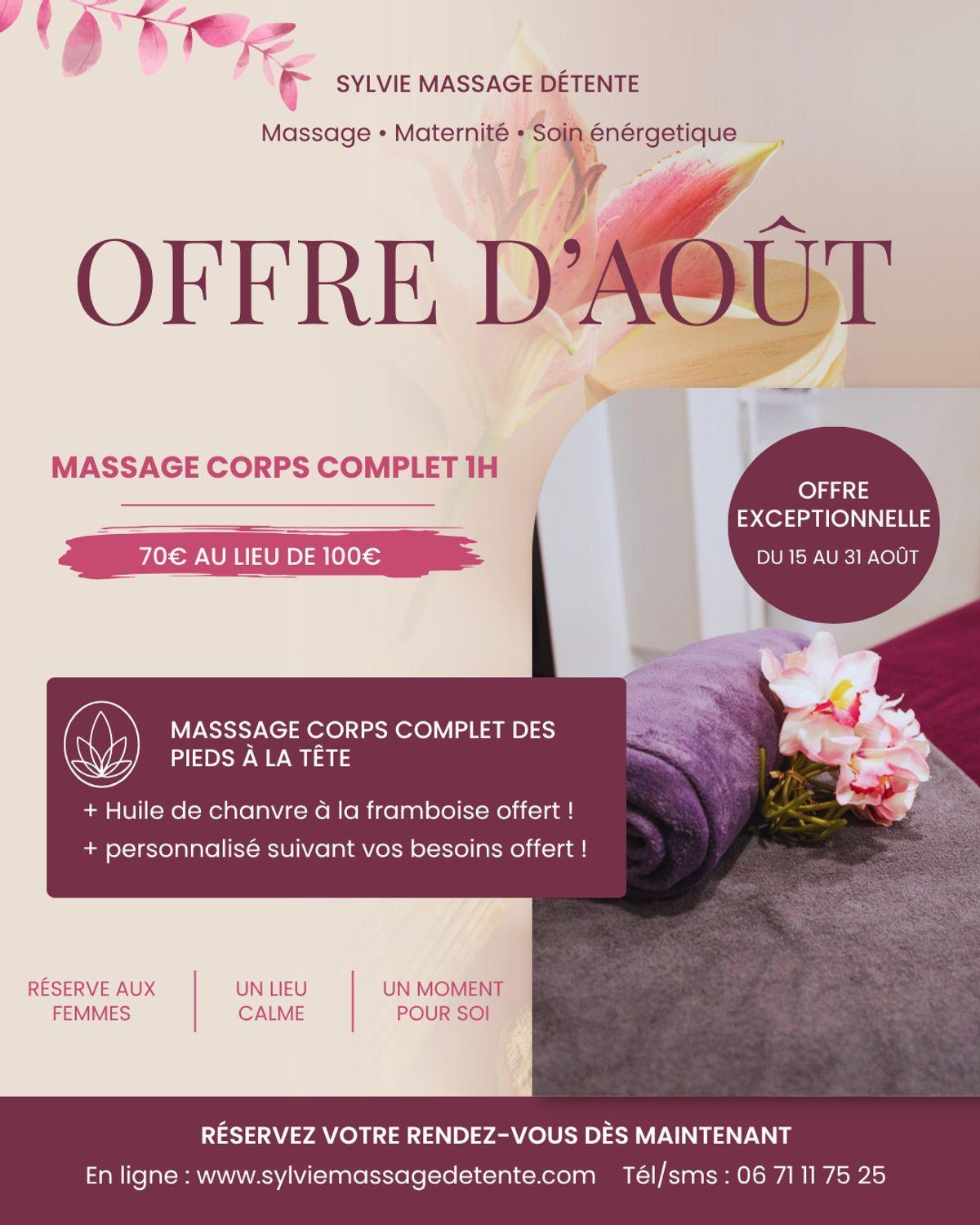 Institut de massages Meaux