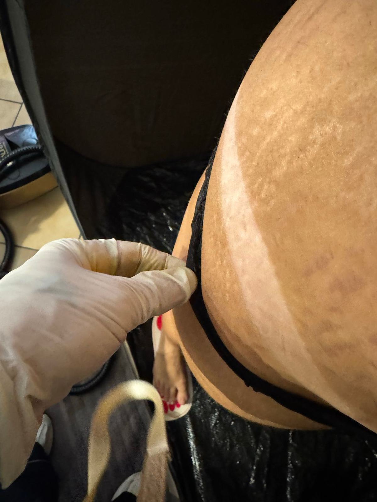 Spray tan bronzage