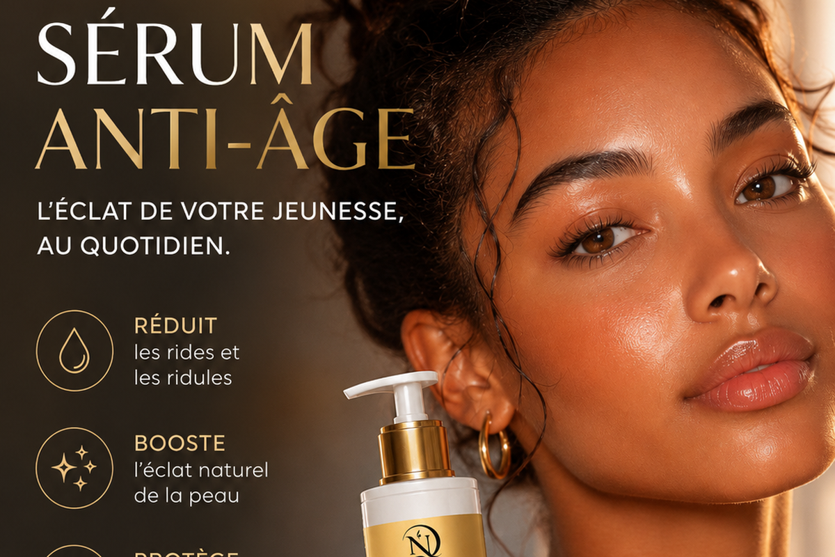 Le Sérum Anti-Âge : le geste quotidien pour une peau éclatante  Prendre soin de sa peau n’est pas seulement une question d’esthétique, c’est un véritable investissement pour préserver son éclat 