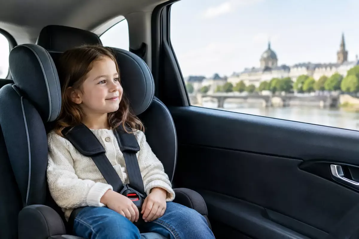 VTC siège enfant Nantes : un trajet serein