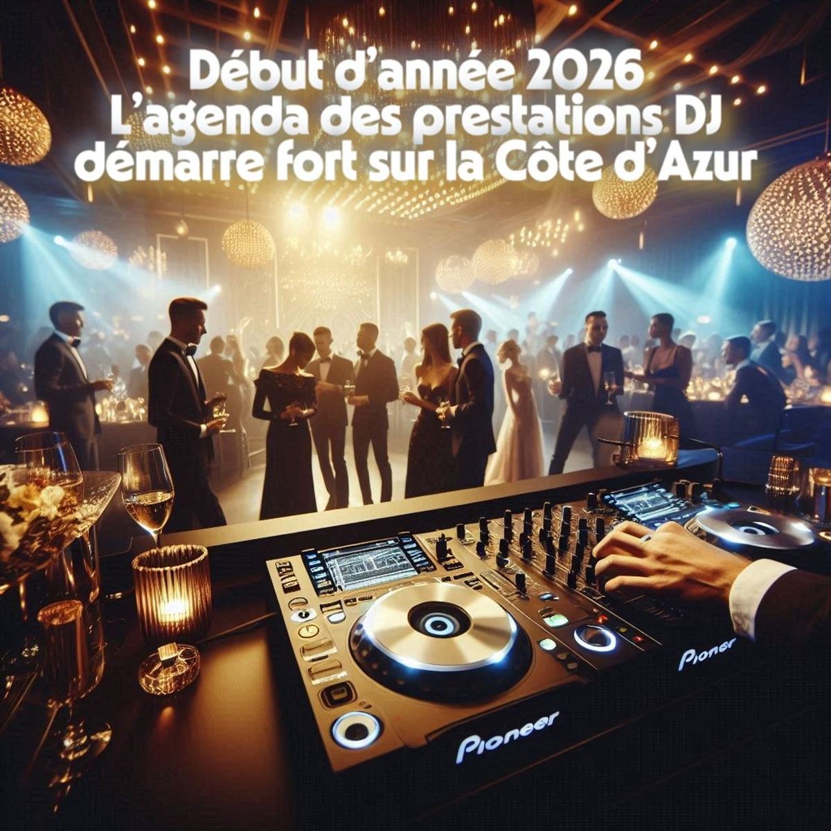 🎵 Début d’année 2026 : l’agenda des prestations DJ démarre fort sur la Côte d’Azur