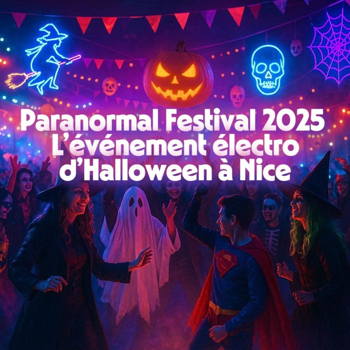 🎃 Paranormal Festival 2025 : l’événement électro d’Halloween à Nice