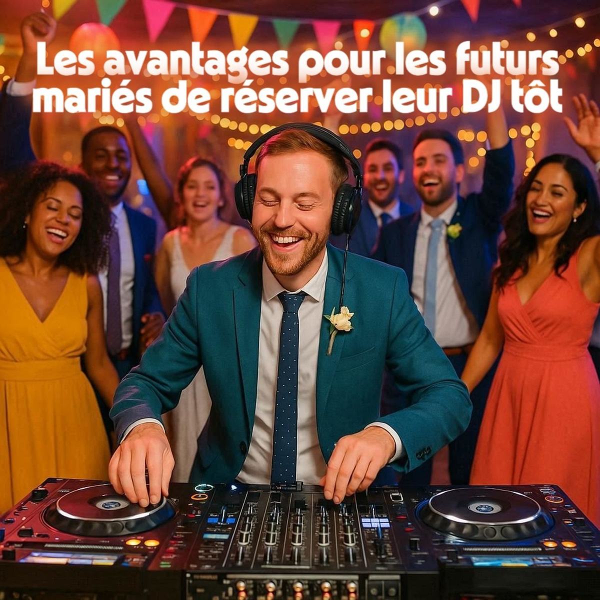 💍 Les avantages pour les futurs mariés de réserver leur DJ tôt