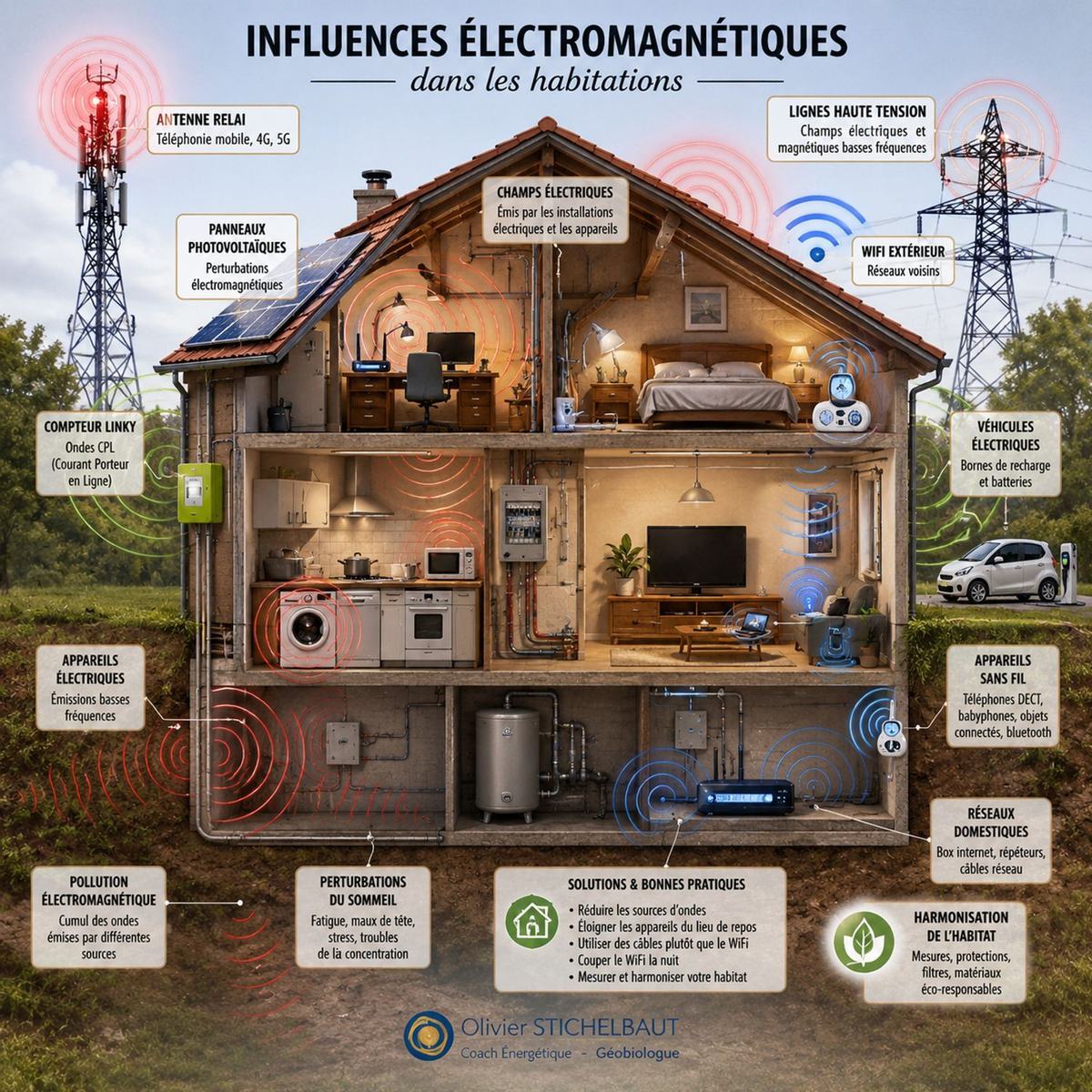 Les influences électromagnétique