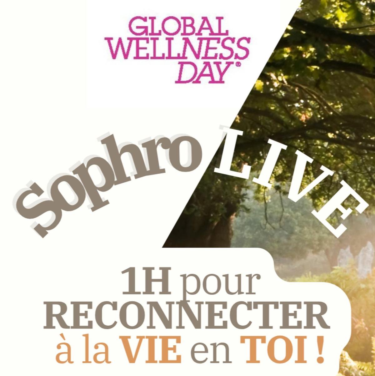 Sophro LIVE - REPLAY  - 1 Moment de Reconnexion à Soi