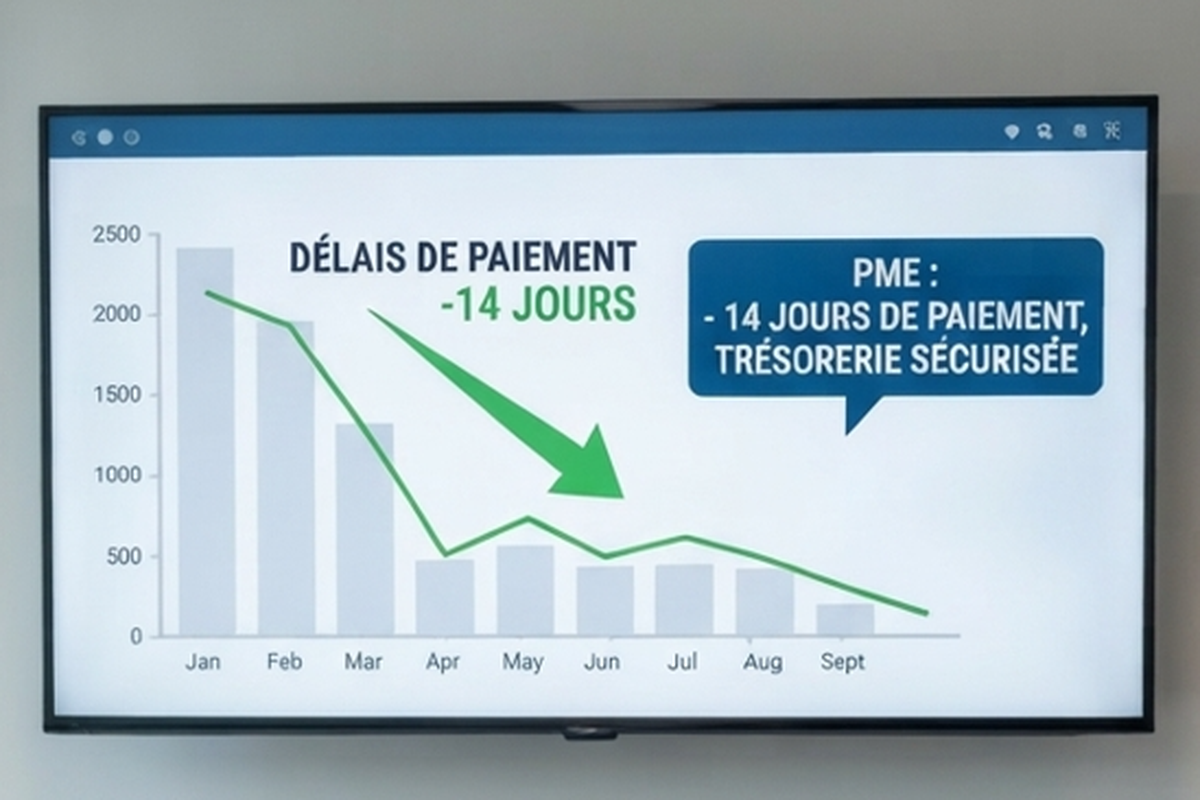 Comment une PME a réduit ses délais de paiement B2B de 14 jours grâce à la digitalisation de son suivi client