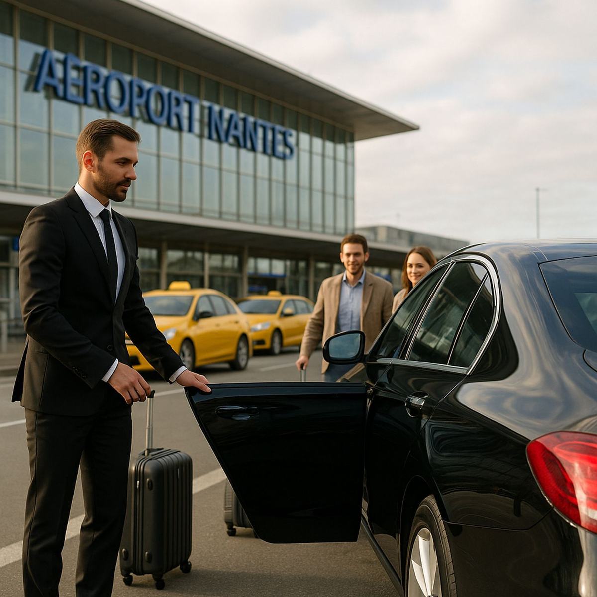 VTC à Nantes : la meilleure alternative au taxi pour vos transferts vers l’aéroport