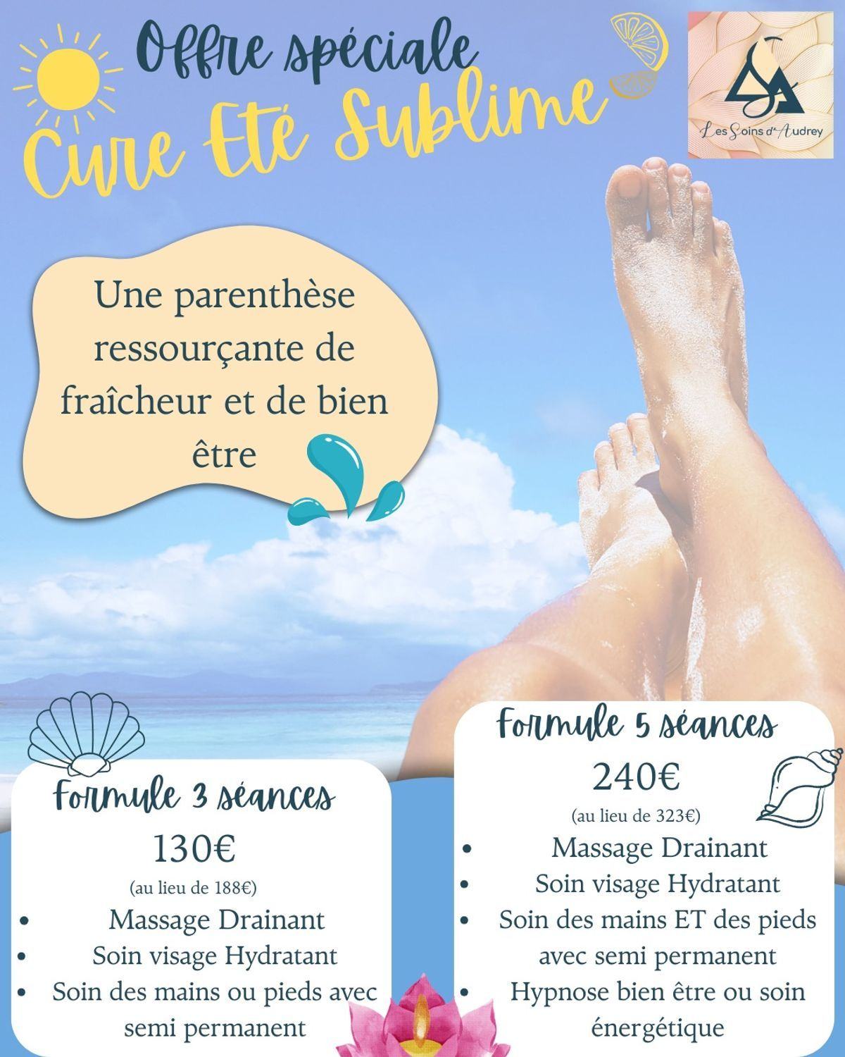 Cure « Sublime Été » — Fraîcheur du corps , légèreté de l’esprit