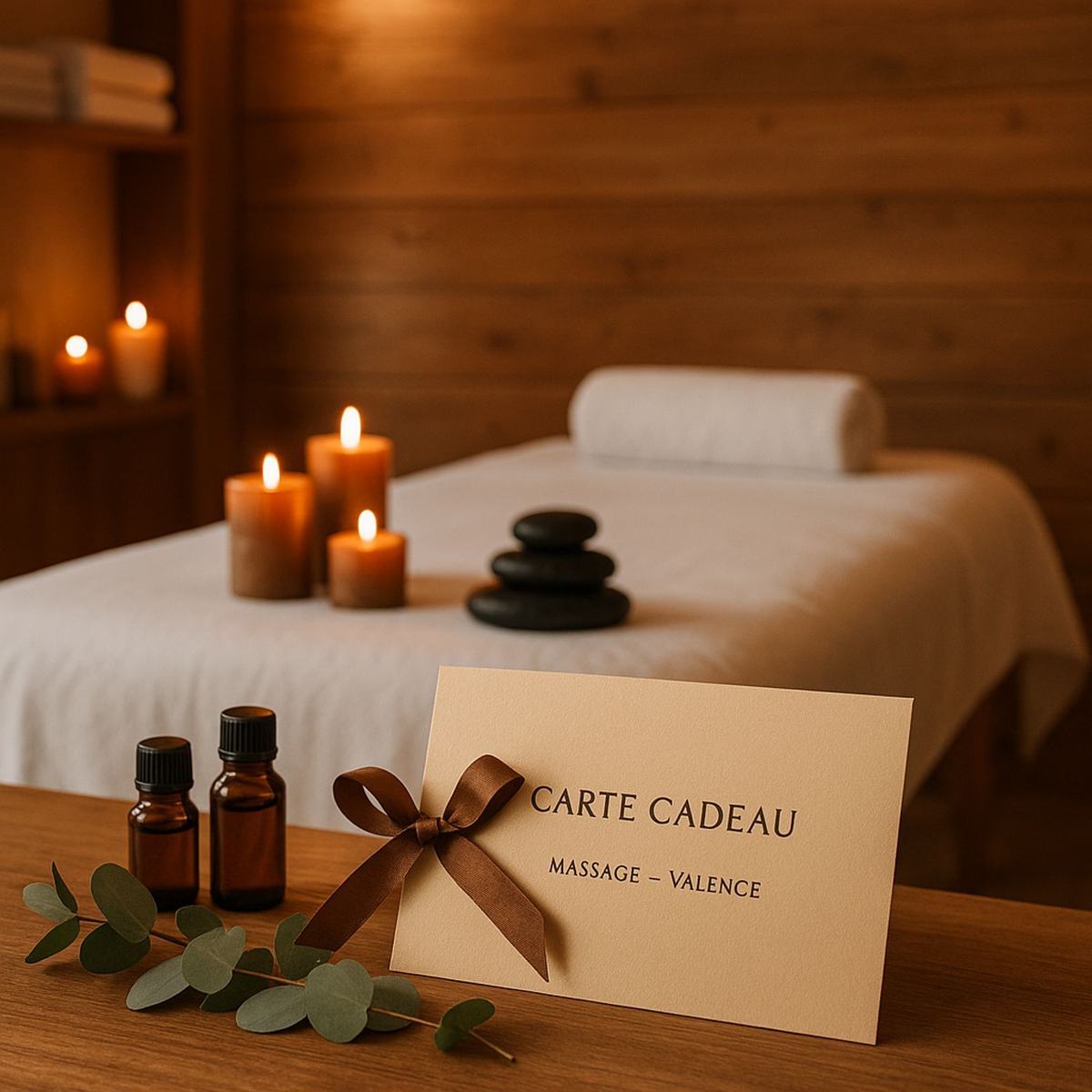 Carte cadeau massage Valence : offrez un moment de détente inoubliable