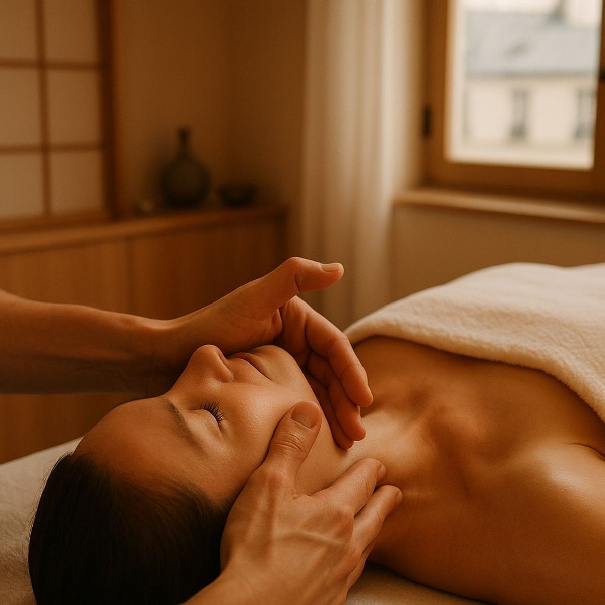 Massage visage Kobido à Paris 18