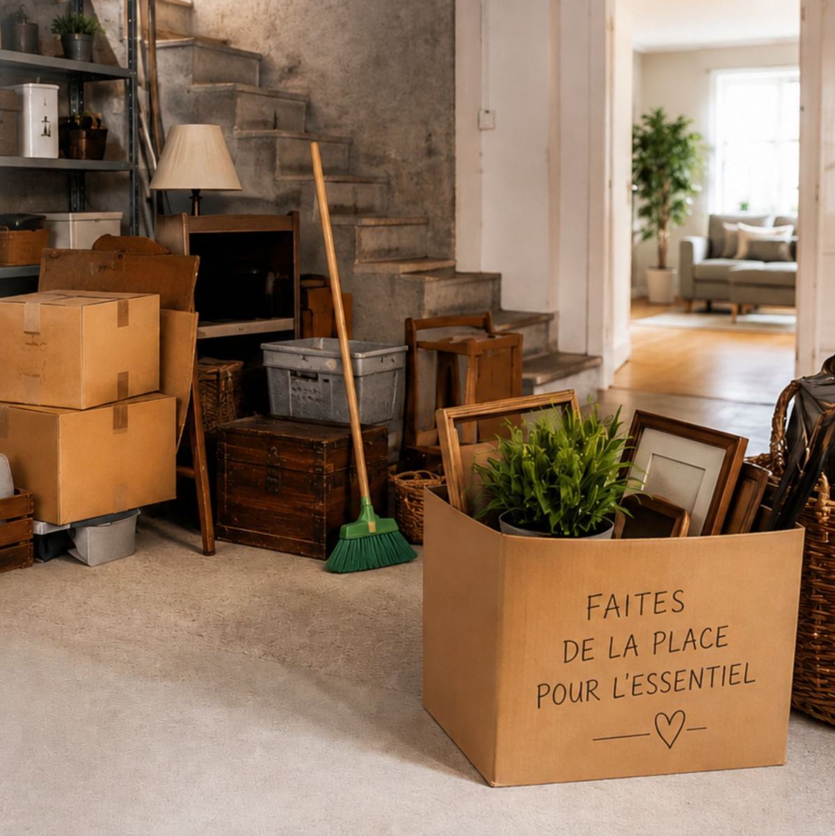 Vider une cave ou un appartement : souvent plus compliqué qu'il n'y paraît