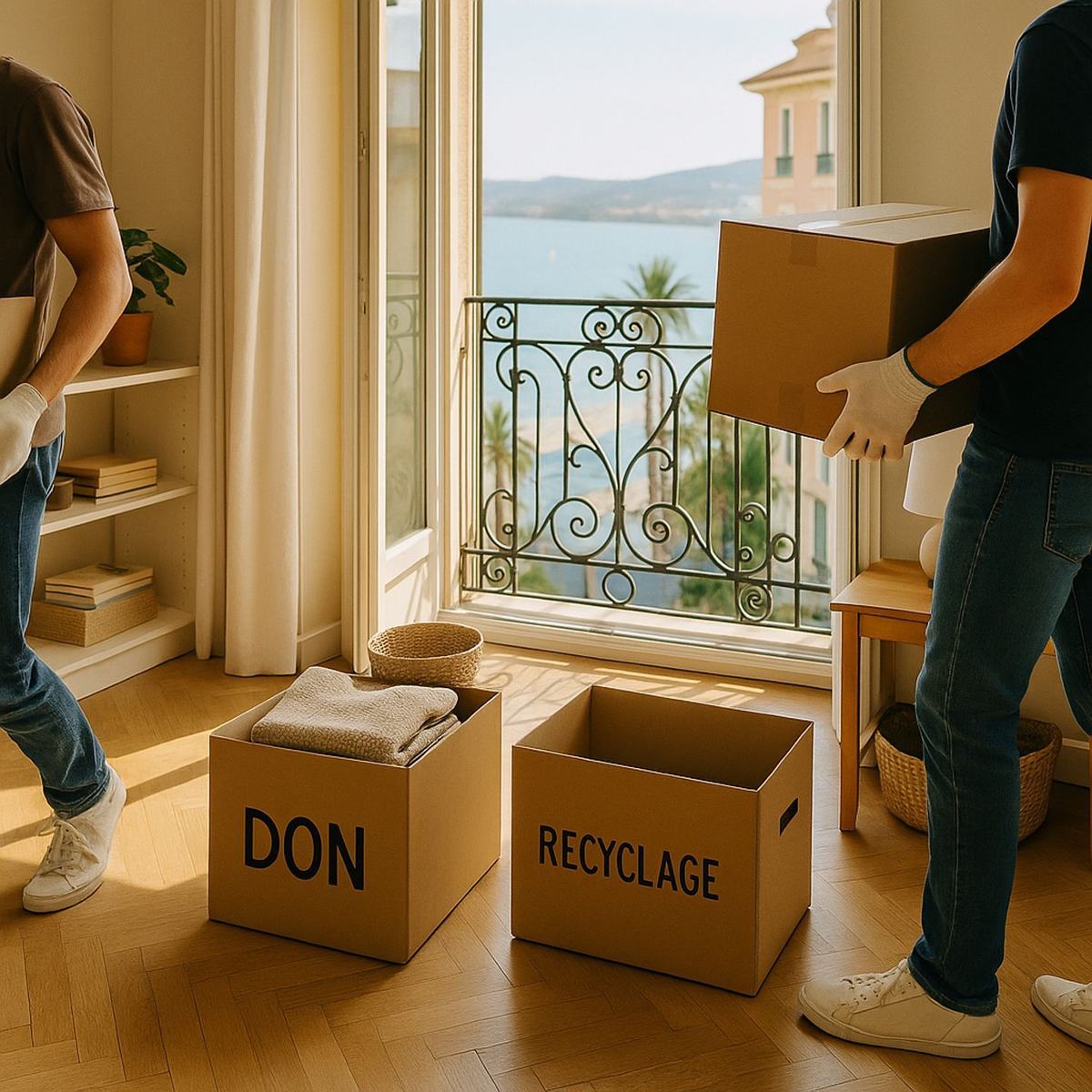 Débarras d’appartements à Nice : libérez de l’espace sans stress