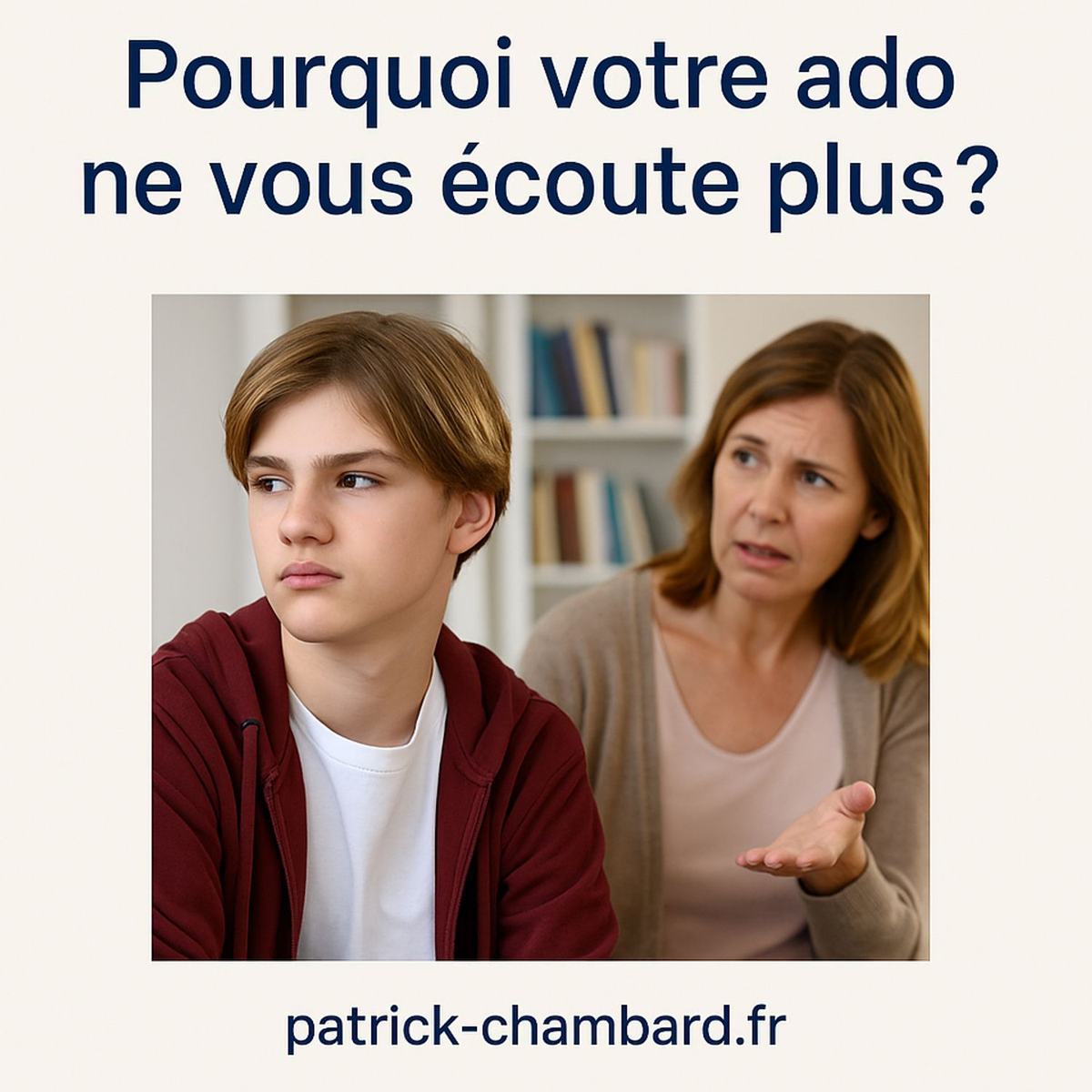 🧠 Pourquoi votre ado ne vous écoute plus ? La science a (enfin) une explication | Thérapeute à Chennevières-sur-Marne (Val-de-Marne)