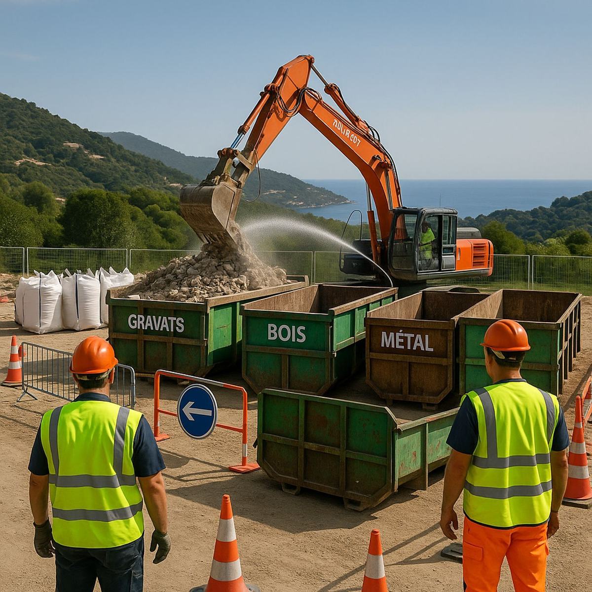 Déblaiement chantier Alpes-Maritimes : conseils et solutions pour un site propre et sécurisé