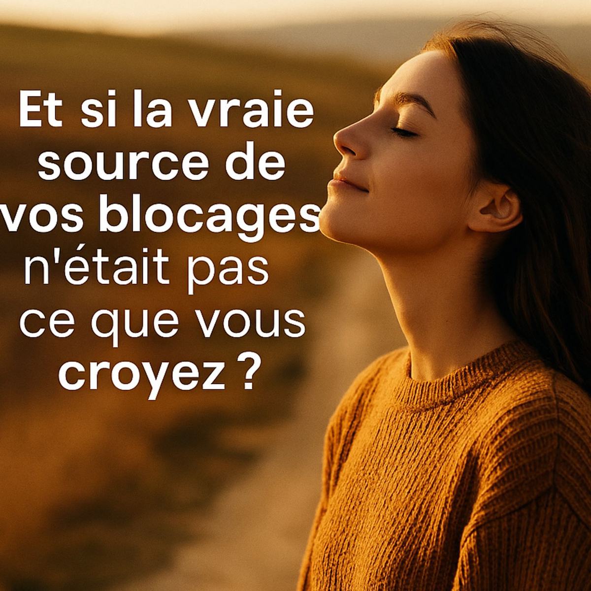 Et si la vraie source de vos blocages n’était pas ce que vous croyez ?