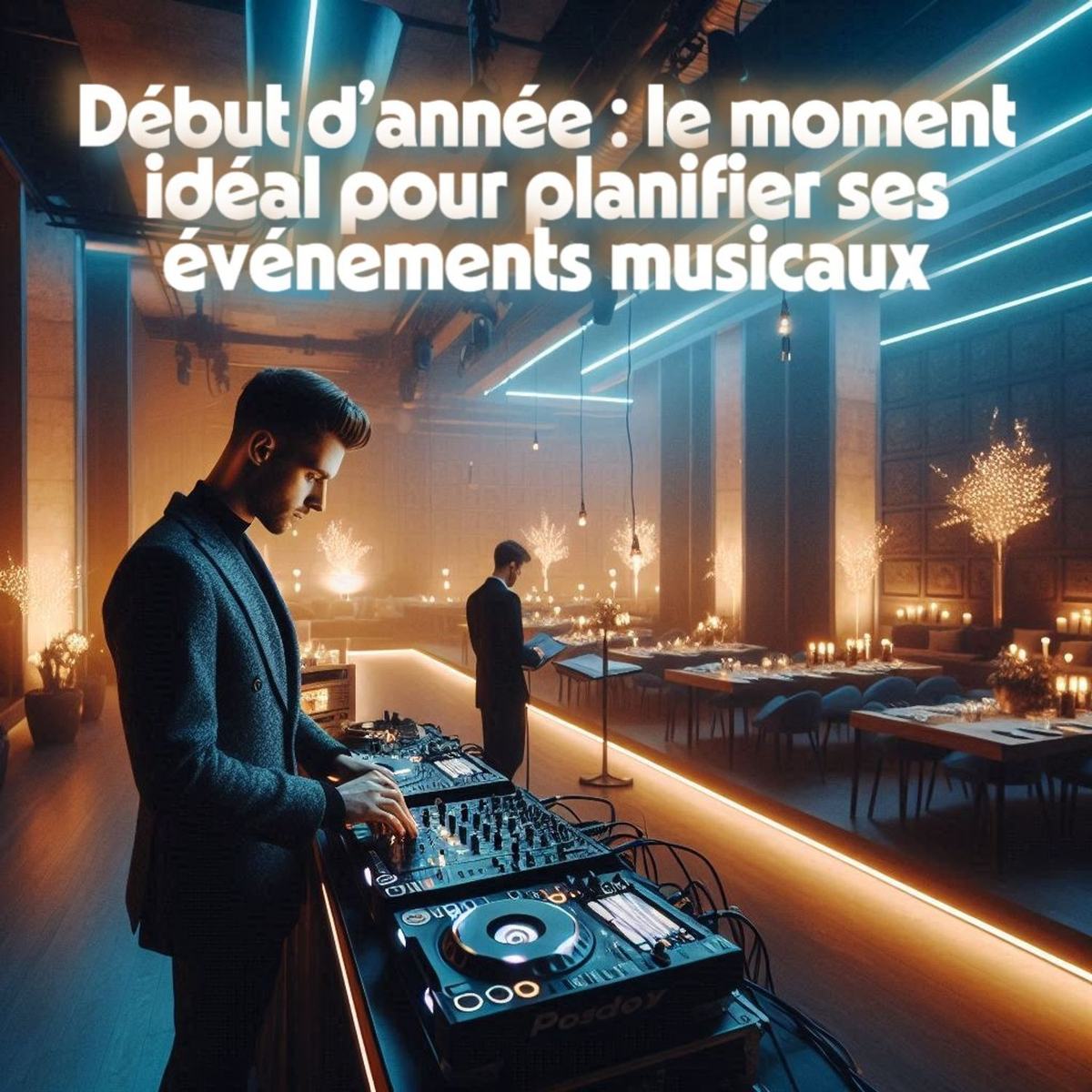 🎶 Début d’année : le moment idéal pour planifier ses événements musicaux