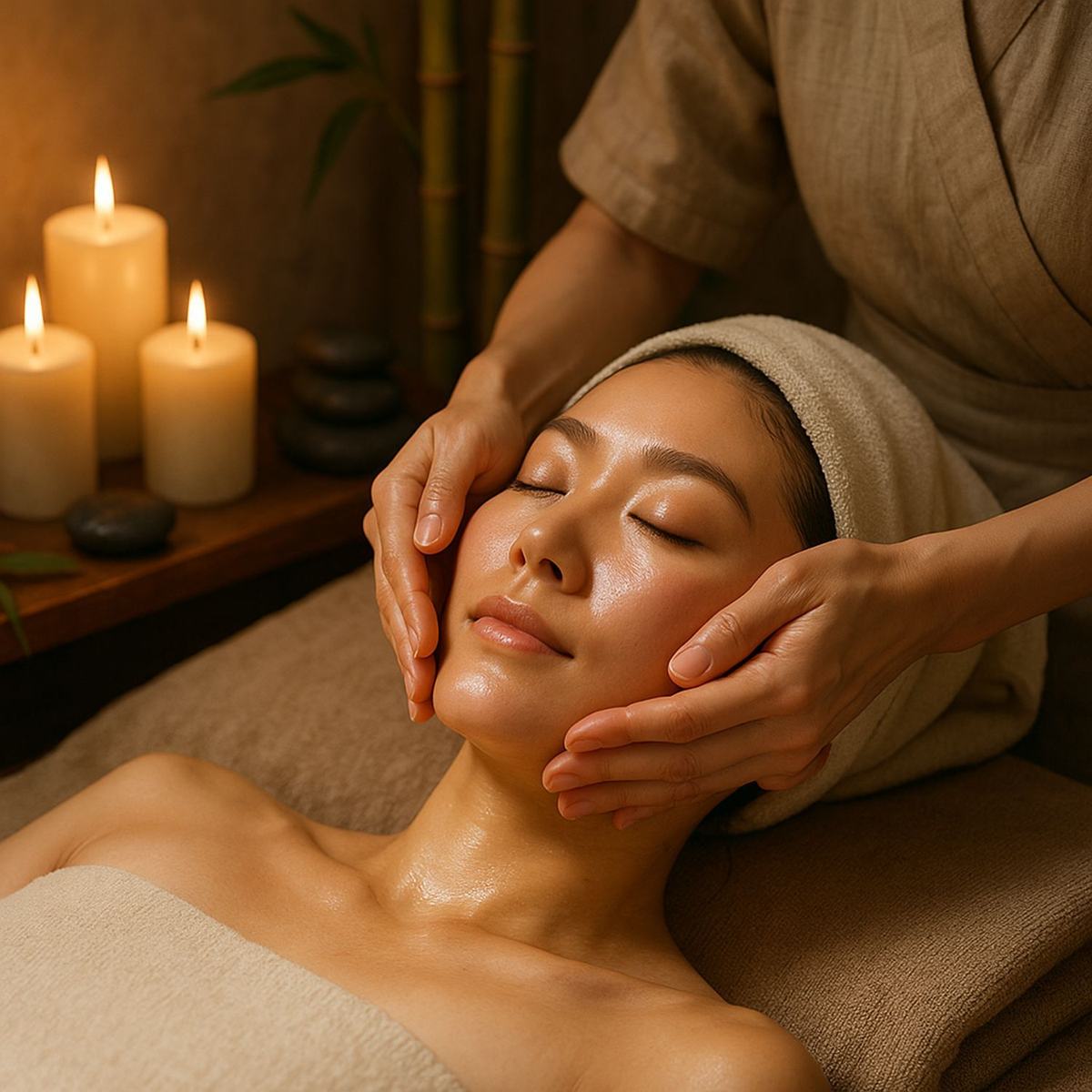 Découvrez le massage du visage japonais pour une peau éclatante et un bien-être profond