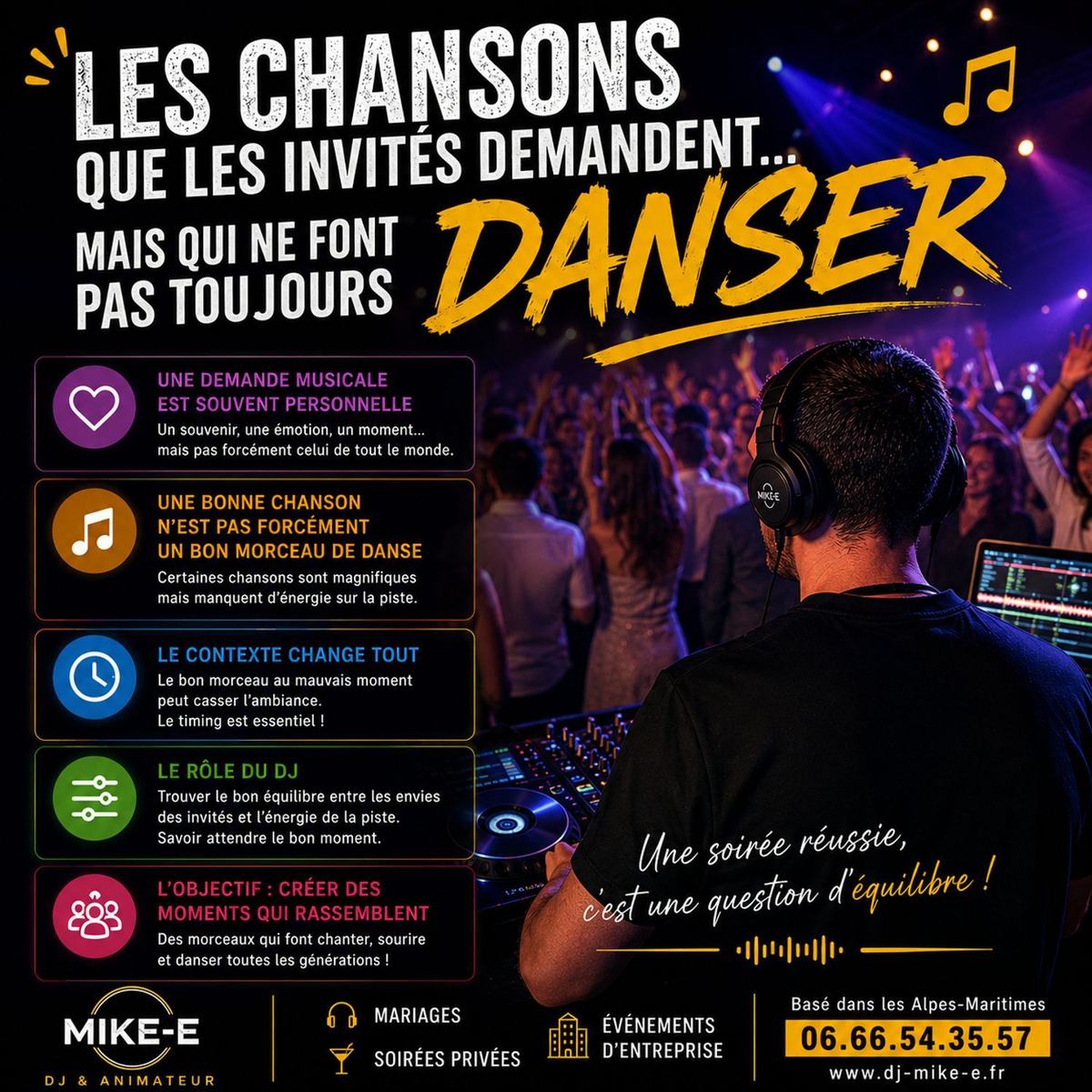 🎶 Les chansons que les invités demandent... mais qui ne font pas toujours danser