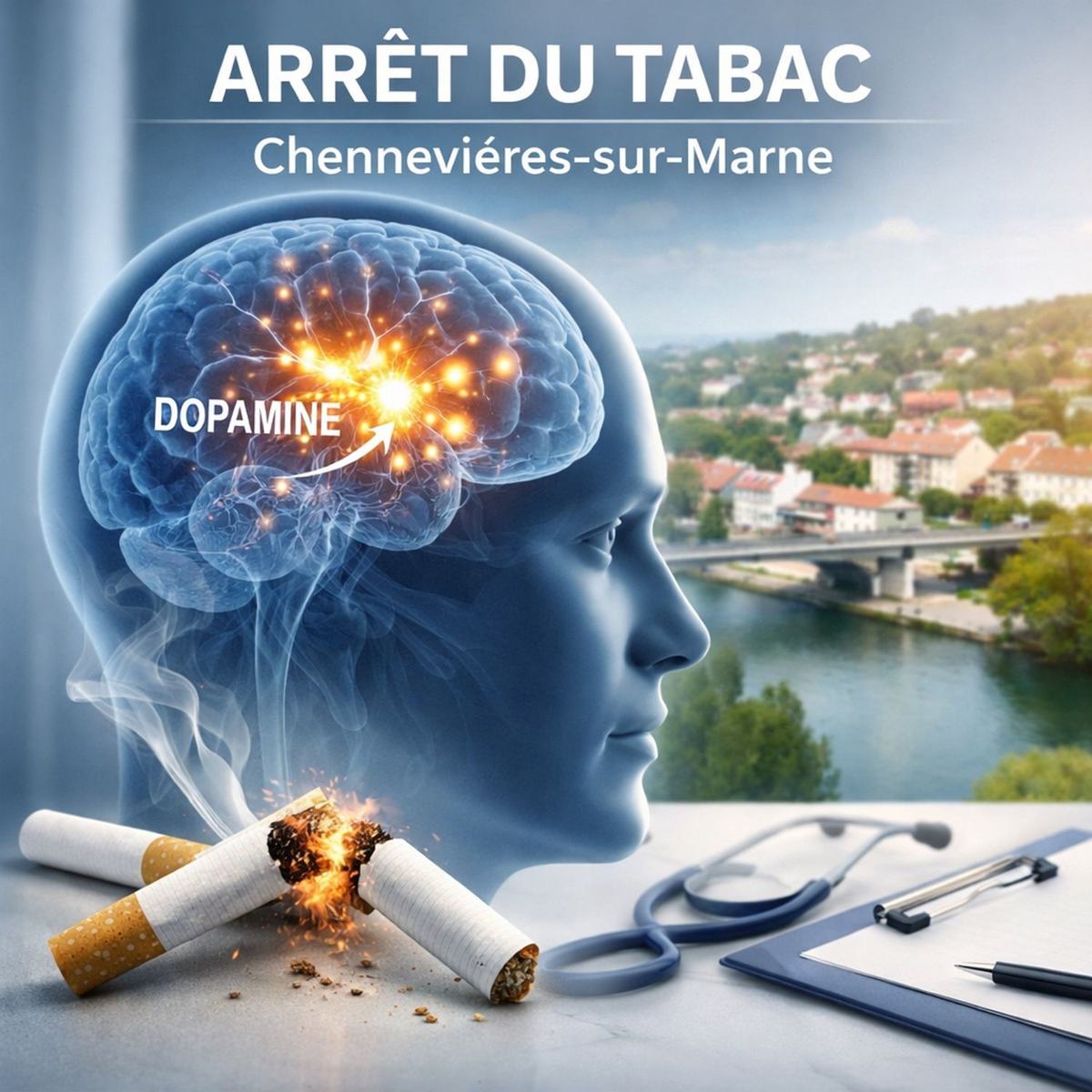 Arrêt du tabac à Chennevières-sur-Marne – Séance unique avec garantie à vie