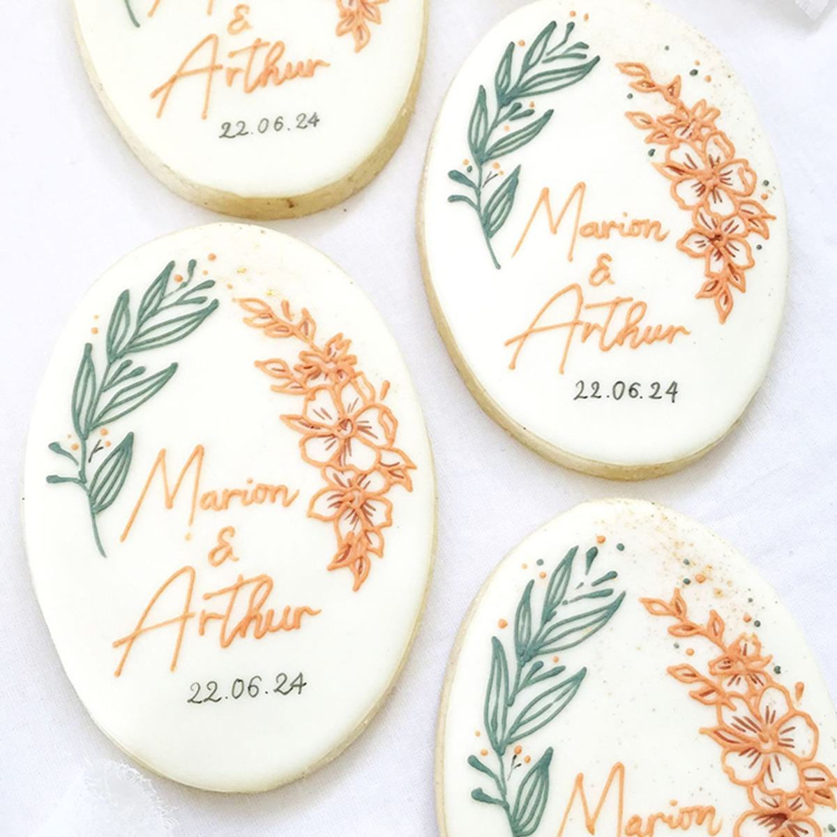 Biscuits personnalisés mariage Cannes : la touche gourmande et élégante pour sublimer votre réception