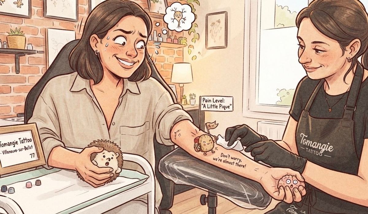 Tatouage et douleur : mes conseils de tatoueuse pour une séance sereine en Seine-et-Marne