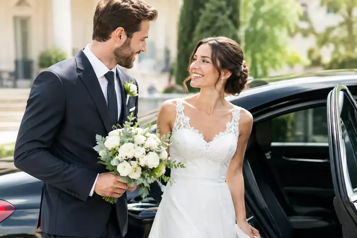 Votre devis transport mariage avec chauffeur