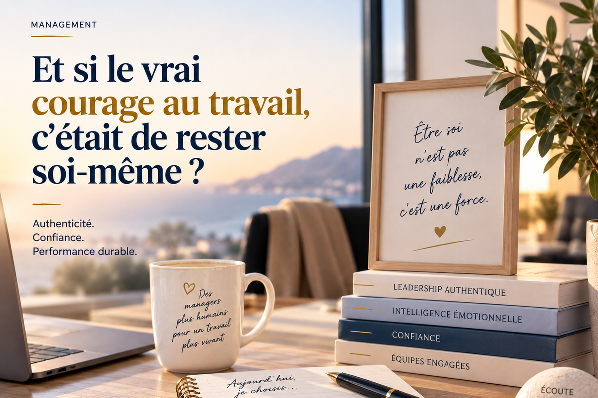 Et si le vrai courage au travail, c’était de rester soi-même ?