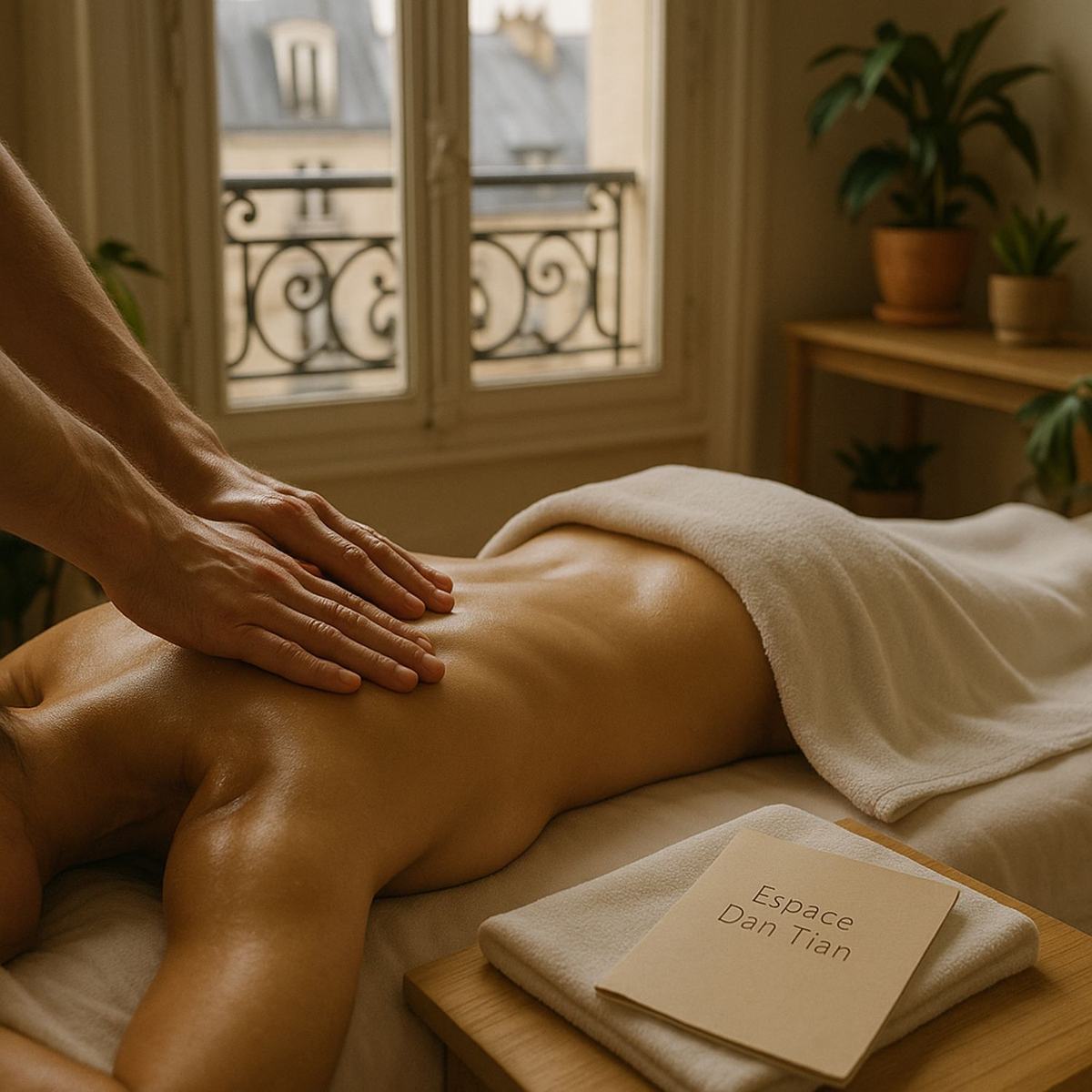 Massage pour soulager les tensions du dos à Paris