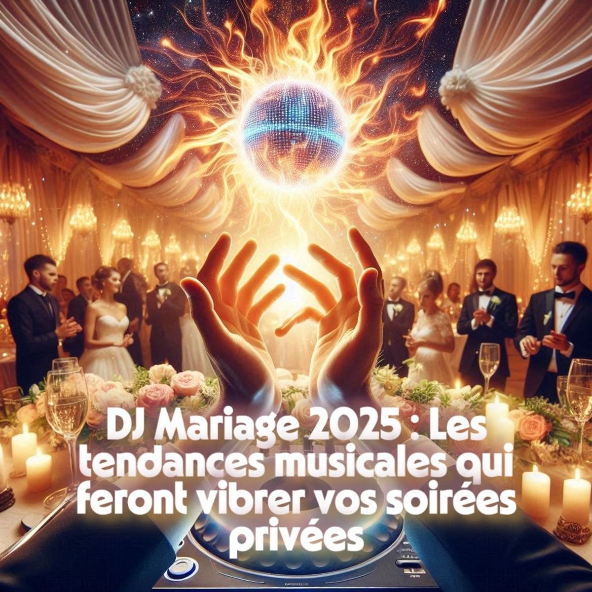 🎵 DJ Mariage 2025 : Les tendances musicales qui feront vibrer vos soirées privées